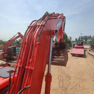 Miniexcavadora de orugas DOOSAN DX300LC usada, original, en buen estado, bajas horas de trabajo con motor de núcleo, motor de bomba Daewoo - Product Image 3