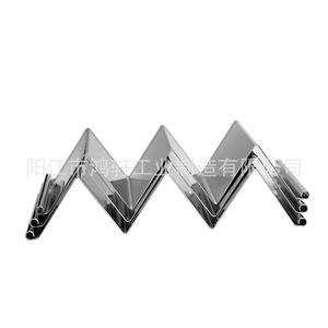 Soporte para tacos de acero inoxidable 430, soporte en forma de W, grosor de 0,8 mm, para uso doméstico en la cocina - Product Image 3