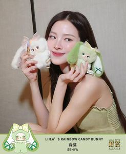 Peluche Autentico Liila Rainbow Bunny Blind Box - 14 Stili Emozionali a Scelta - Giocattolo di Peluche da Collezione - Novità 2026 - Product Image 3