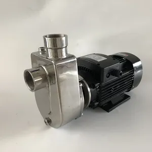Semi-Open Impeller Stainless Steel Self-Priming Centrifugal Pump Corrosion Resistant Explosion-Proof Small Size Industrial Pump - Product Image 2