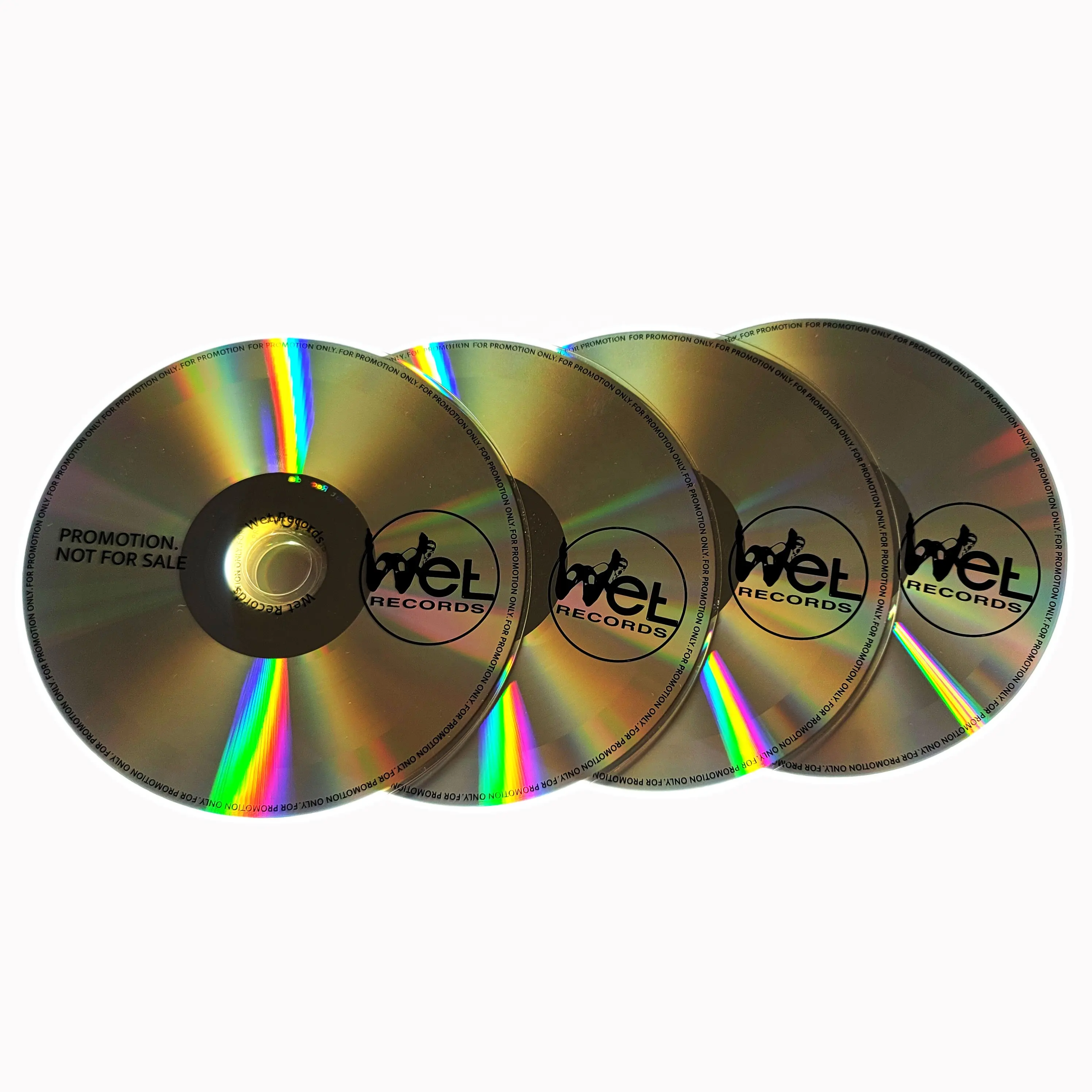 hot selling cd cover template CD printing all packaging gold cd replication