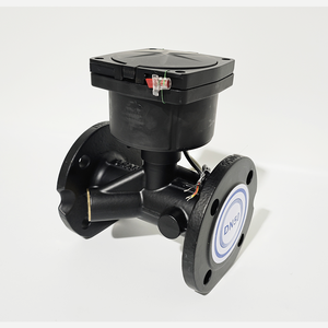 NEWJIELI デジタル超音波水流量計 DN50 RS485/遠隔読み取り/ワイヤレス大口径フランジ デュアルチャンネル OEM 鋳鉄製 - Product Image 4