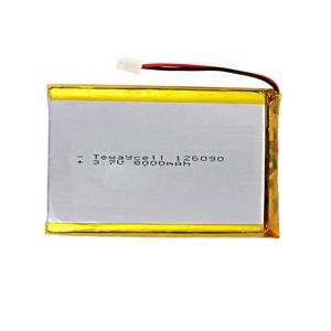 126090 8000mAh <span class=keywords><strong>3</strong></span>.7v लिथियम बहुलक रिचार्जेबल उच्च क्षमता बैटरी के साथ प्रमाण पत्र - Product Image 3