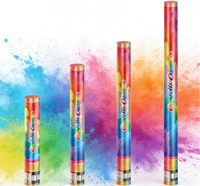 Ali 60cm New Rice Paper Party Popper Confetti Cannon Water-solubilité Spring Loaded Confetti Cannon avec Multi-color for Party