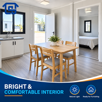 Maison Conteneur Extensible de Luxe Moderne, Maisons Préfabriquées à Double Aile, Mini-Maison Modulaire Préfabriquée pour Habitation