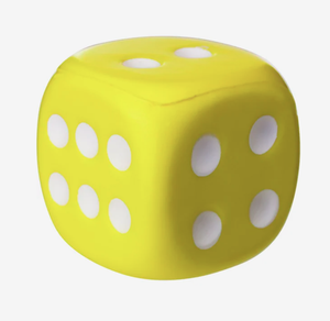 Boules anti-stress personnalisées en forme de dés, jouets de compression promotionnels pour jeux, avec logo imprimé, plusieurs couleurs, cadeau en gros - Product Image 5