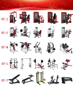 HT tập thể dục trọng lượng Stack chức năng kép sức mạnh đào tạo pin nạp Lat kéo xuống hàng thấp <span class=keywords><strong>2</strong></span> trong 1 máy - Product Image 6