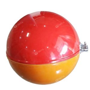 Esferas de Señalización Aérea de Fibra de Vidrio a Precio de Fábrica, Marcadores de Líneas Eléctricas, Esferas de Advertencia para Aeronaves, Esfera de Advertencia de Aviación de 600 mm - Product Image 4