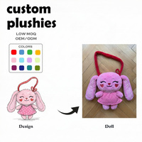 Porte-clés personnalisé en peluche sur le thème des jeux vidéo et de l'anime, poupée Jésus pour Kettlebell Plushie avec doublure en maille