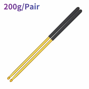 Baquetas <span class=keywords><strong>de</strong></span> aluminio <span class=keywords><strong>de</strong></span> aviación <span class=keywords><strong>de</strong></span> Metal, batería <span class=keywords><strong>de</strong></span> Jazz, batería electrónica, baquetas personalizadas, baquetas <span class=keywords><strong>de</strong></span> aleación <span class=keywords><strong>de</strong></span> aluminio a la venta - Product Image 3
