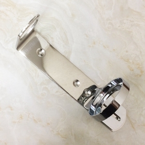 Sang Trọng Matte Đen Thép Không Gỉ Treo Tường Chai Xà Phòng Dispenser Bracket Chủ Kệ - Product Image 6