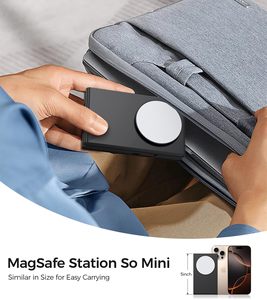 M5 Qi2 pieghevole 3 in 1 ricarica senza fili 15W Max MPP modulo certificato 3 in1 supporto per caricabatterie Wireless - Product Image 5