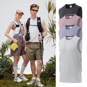 Factory Wholesale New Design Custom Muscle <b>Stringer</b> High Quality Quick Dry Breathable Fitness <b>Vest</b> for Summer - Product Image 1
