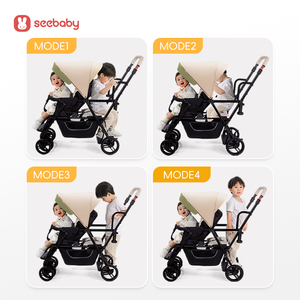 Cochecito Doble Ligero para Bebés - Portátil y Práctico para Familias con Gemelos o Hermanos - Product Image 3