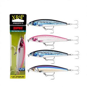 Leurre de pêche <span class=keywords><strong>Rapala</strong></span> Submerged Pencil XRMAGPR, appât artificiel dur, hameçons en acier inoxydable, 41g, pêche en mer, longue portée, maquereau - Product Image 5