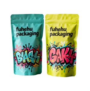 Custom Printed Laminated Material Snacks <b>Bag</b> Smell Proof Stand up Pouch with Zipper for Chocolate Cookies Packaging - Product Image 3