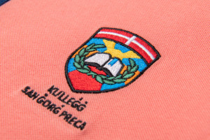 Uniforme scolaire design unisexe enfants enfants adolescents personnalisé 100 coton polo t-shirt pour collège lycée - Product Image 4