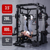 Prix d'usine, Meilleures ventes : Machine Smith à structure portique, Équipement de fitness commercial et domestique pour entraînement, rack à squats et développé couché