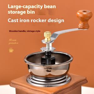 <span class=keywords><strong>เครื่อง</strong></span><span class=keywords><strong>บด</strong></span>เมล็ดกาแฟแบบมือหมุนขนาดเล็ก สไตล์เรโทร ใบมีดเซรามิก ผลิตภัณฑ์สำหรับครัว - Product Image 3