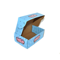 Boîte d'emballage en carton de papier biodégradable pour cigares gommeux au détail avec des matériaux recyclables au design personnalisé