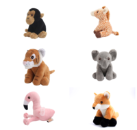 Nouvelle promotion 2025, ours en peluche super doux en coton PP, jouet en peluche, matériau Velboa, confortable, cadeau d'anniversaire pour enfants