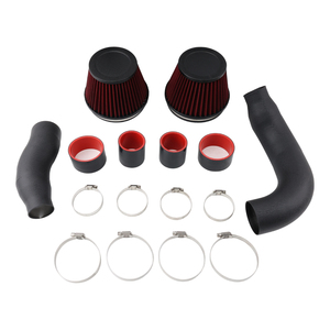 ระบบไอดีอากาศเย็นคุณภาพสูง Performance CTS Turbo AOSU สีดำ+แดง พร้อมตัวกรองสีแดงคู่ รับประกัน 1 ปี สำหรับ Audi B9 - Product Image 1