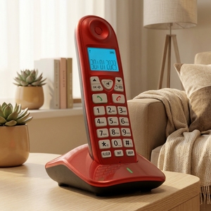 Téléphone analogique omnidirectionnel numérique <span class=keywords><strong>DECT</strong></span> <span class=keywords><strong>sans</strong></span> <span class=keywords><strong>fil</strong></span> de bureau - Product Image 3