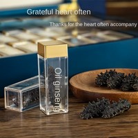Coffret Cadeau Premium de Concombres de Mer Séchés à Froid sur Quatre Faces 250g – Stimulant Immunitaire, Haute Teneur en Mousse, Fruits de Mer Séchés, Cadeau de Luxe pour les Fêtes