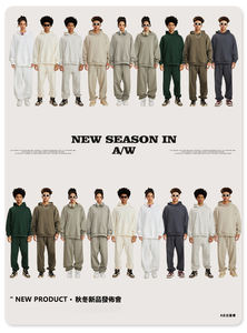 Sudadera con Capucha Oversize Unisex de Invierno, 445 g/m², con Estampado 3D en Relieve, de Alta Calidad, Personalizable, Impresión Bajo Demanda - Product Image 4