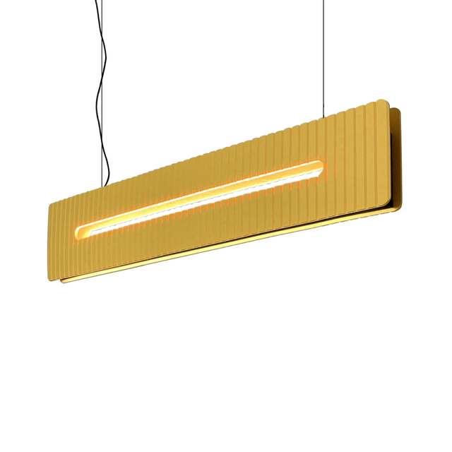 Hanging Lamp Chandelier Pendant Light for Home Light Linear LED Sound-absorbing Lamps