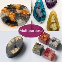 Pâte de pigment métallique pour résine époxy, colorant opaque haute concentration, poudre de mica pour l'art de la résine, bijoux et tables rivière