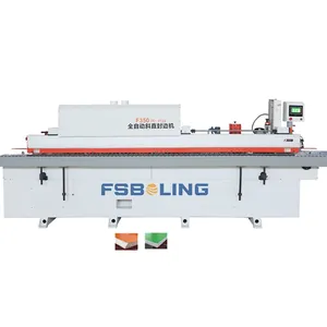 Woodworking pre-milling straight edge banding all-in-one machine PVC fully automatic edge banding equipment