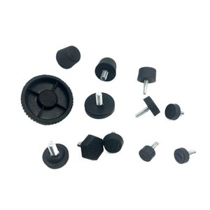 Pieds de réglage à vis Xin Accessories M6 M8 en plastique, pieds de meubles réglables avec vis pour support d'étagère, quincaillerie - Product Image 5