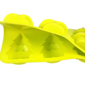 Stampo in Silicone Grande a 6 Cavità a Forma di Albero di Natale <span class=keywords><strong>per</strong></span> Sapone, Dolci, Fondente e Decorazioni <span class=keywords><strong>per</strong></span> Torte - Utensile da Pasticceria - Product Image 1