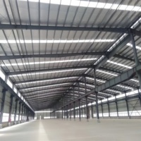 Edificio de Estructura de Acero Prefabricado, Taller Industrial, Almacén con Estructura de Acero, Fábrica de Construcción Metálica