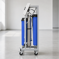 Réservoir de filtration mécanique en acier au carbone industriel avec média sable de quartz 5000L/heure pour échange d'ions, osmose inverse et recyclage de l'eau