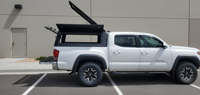 Couverture de benne rigide en alliage d'aluminium pour pick-up sport, installation sans perçage pour Tundra Tacoma Maverick Range GMC Colorado