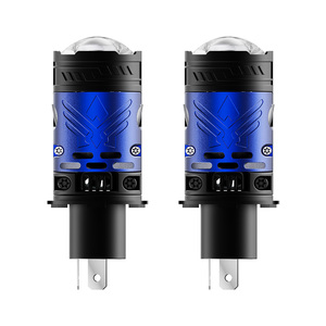 Faros LED H4 para Motocicletas y Automóviles, con Doble Tubo de Cobre, 130W, 12V, Canbus, 6000k, Mini Lente - Product Image 1