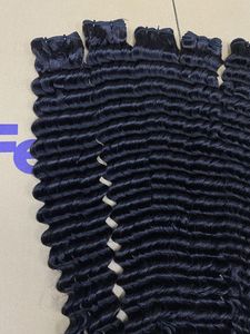 Parrucche e Tende di <span class=keywords><strong>Capelli</strong></span> Ricci Afro 100% Veri Remy Cambogiani Lavorate a Mano, Extension Traspiranti all'Uncinetto - Product Image 3