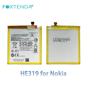 <span class=keywords><strong>แบ</strong></span><span class=keywords><strong>ต</strong></span>เตอรี่สำรอง HE319 2630มิลลิแอมป์<span class=keywords><strong>ต</strong></span>่อชั่วโมงสำหรับ <span class=keywords><strong>Nokia</strong></span> <span class=keywords><strong>3</strong></span><span class=keywords><strong>แบ</strong></span><span class=keywords><strong>ต</strong></span>เตอรี่ลิเธียมไอออนแบบชาร์จไฟได้ - Product Image 3