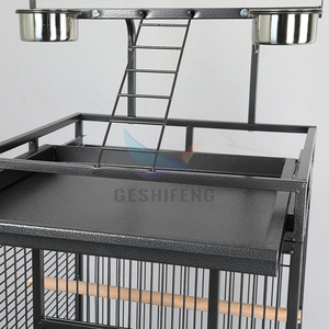 Grande Gabbia di Lusso per Pappagalli e Storni con Attrezzatura di Intrattenimento di Alta Qualità, Modello Domestico - Product Image 6