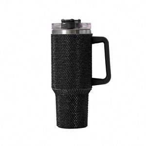 Food Grade BPA Free 40oz Stainless Steel Insulated <b>UV</b> Printed Travel Tumbler with Lid Luxury Design for Car - Product Image 2