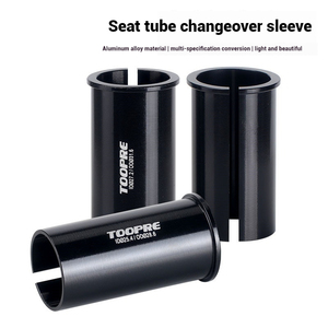 Liga de alumínio Bike <span class=keywords><strong>Seat</strong></span> Tube RodReducer Set Mountain Road Folding Bike <span class=keywords><strong>Seat</strong></span> Bucha Conversão-25.4/27.2/31.6 Selim Redutor - Product Image 2