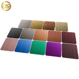 SS 304 420 2B 브론즈 마감 컬러 PVD 코팅 스테인레스 스틸 시트 솔질 골드 샴페인 컬러 - Product Image 6