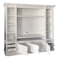 Bibliothèque mobile sur roulettes sur mesure, style ferme moderne, pour mobilier contemporain – Vente directe