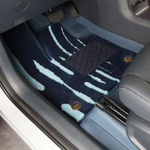 <span class=keywords><strong>Tapis</strong></span> de sol de voiture en cuir véritable bleu de luxe de haute qualité, sur mesure, vente en gros d'usine GANE, pour Galaxy E5 - Product Image 6