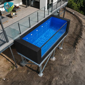<span class=keywords><strong>Piscine</strong></span> en fibre de verre avec structure préfabriquée et terrasse pour projets de complexes hôteliers en plein air - Product Image 3