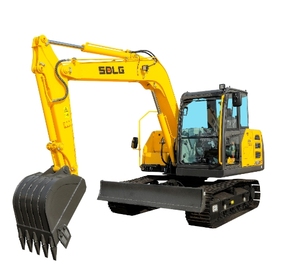 Mini-excavatrice sur chenilles E680H de 8 tonnes avec moteur Cummins, forte puissance de creusement, PLC et moteur/pompe, garantie 1 an - Product Image 1