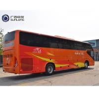 Nuevo Autobús Turístico de Lujo de 12 Metros, con Aire Acondicionado, Transmisión Manual Diésel, Conducción por la Izquierda, Asientos Ergonómicos Ultraconfortables, Fabricado en China