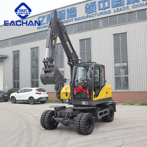 EACHAN multifunzionale CE EPA 6 Ton escavatore idraulico 4x4 wd grande escavatore costruzione stradale tutti i terreni scavatore - Product Image 1